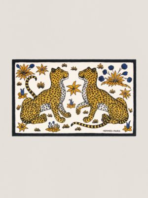 Leopards beach towel | Hermès USA